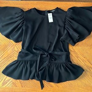 NWTs - Black Short Sleeve Top